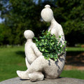 Unique Planters for Indoor Outdoor Plants Head Face Planter Pot Large Succulent by Aclema