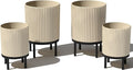 Veradek Demi Series Round Planter w/Stand by VeradekOutdoor
