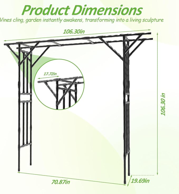 Garden Arch Trellis - Image 2