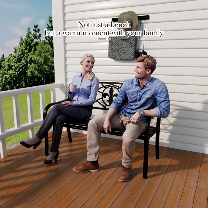 YLGJ&TIDY 50 Inches Garden Benches - Image 8