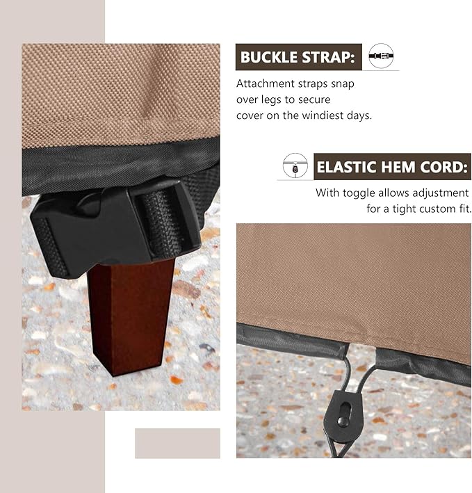 ULTCOVER Waterproof Outdoor Sofa Cover - Image 5