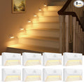 VOLISUN Motion Sensor Stair Light Rechargeable 8 Pack, Night Lights 3 Modes & 3 by VOLISUN