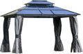 Outsunny 10' x 12' Hardtop Gazebo Canopy by Outsunny