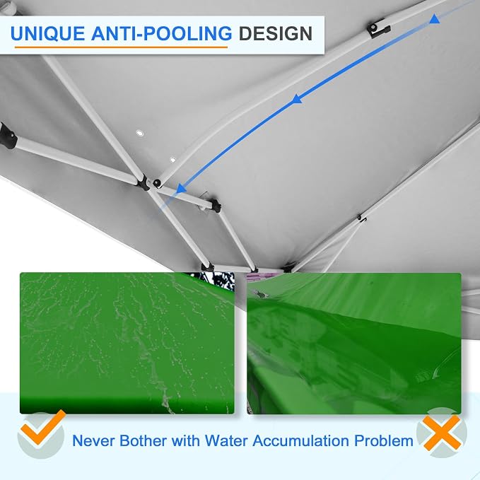 EAGLE PEAK Commercial Canopy 12x12 Pop Up Canopy Tent - Image 7