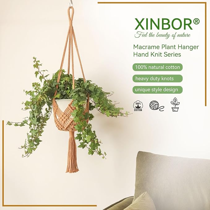 Hanging Planter with Patterns - Image 4