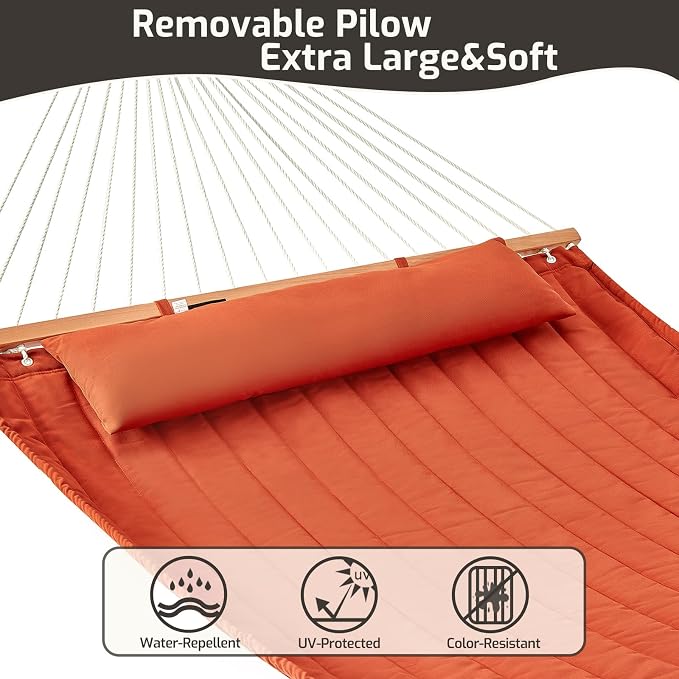 Double Quilted Fabric Hammock - Image 4