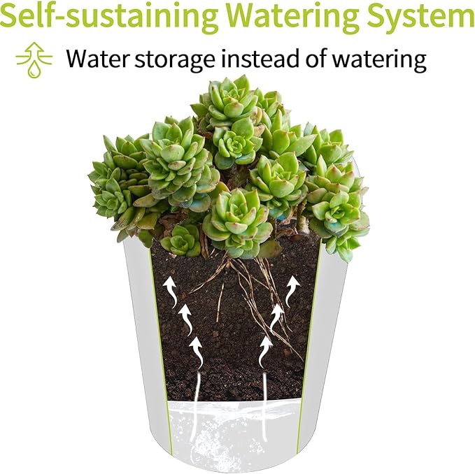 3" Self Watering Pots, 20 Sets Self Watering Planter Pots - Image 6
