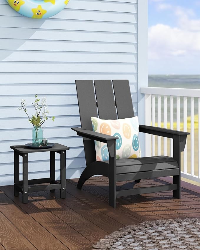 Weatherproof Outdoor Side Table, HDPE Small Outdoor Table - Image 2