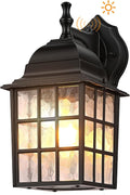 Dawn to Dusk Sensor Outdoor Wall Light Fixtures Waterproof Anti-Rust Exterior by Kainozoic