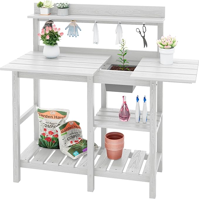 SERWALL Outdoor Potting Bench by SERWALL
