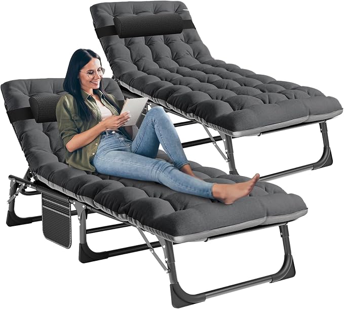 LILYPELLE Folding Outside Chaise Lounge Chair by LILYPELLE