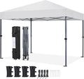 Yaheetech 10x10 1-Person Setup Pop Up Canopy Tent, Instant Portable Commercial by Yaheetech