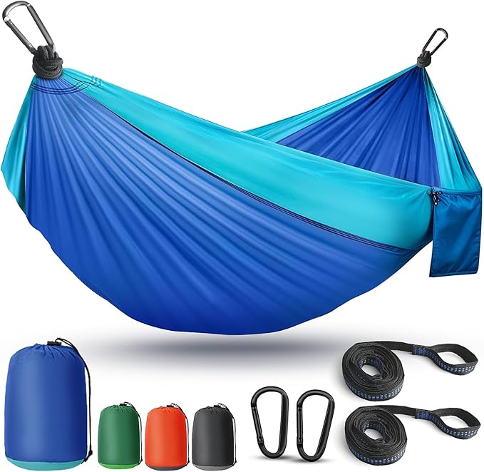 Camping Hammock Lightweight, Portable Hammocks Parachute Hammock by Unknown
