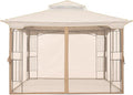 MASTERCANOPY Patio Gazebo Mosquito Netting Screen Walls ONLY by MASTERCANOPY