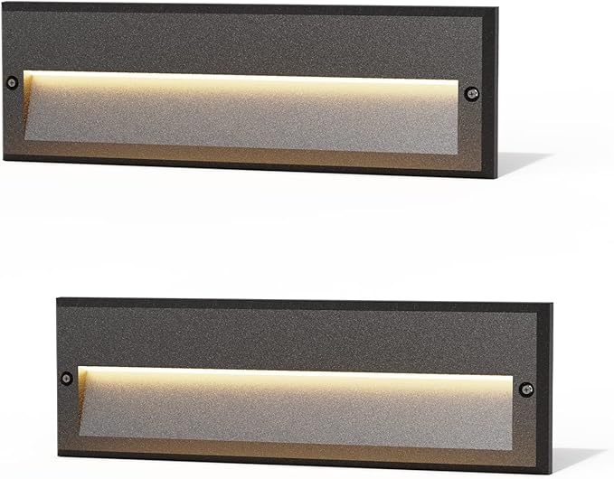 GOODSMANN Low Voltage Step Lights 10.6 Inch Outdoor 12V AC Landscape Stair by GOODSMANN