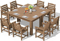 SERWALL Patio Dining Sets for 8, Outdoor Dining Sets for 8 Person by SERWALL