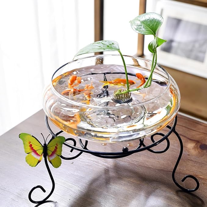 Glass Lotus Bowl Planter, Lotus Flower Bowl, Lotus Bowls - Image 2