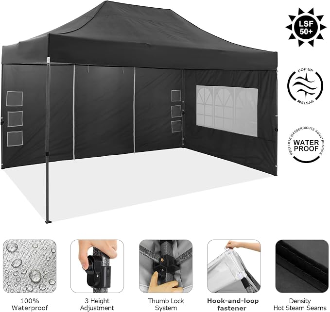 COBIZI 10x15 Pop Up Canopy - Image 4