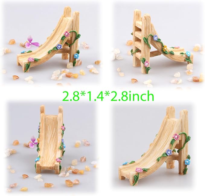 Kai Dream Miniature Fairy Garden Accessories Set, 4 Piece Resin Decorative - Image 4