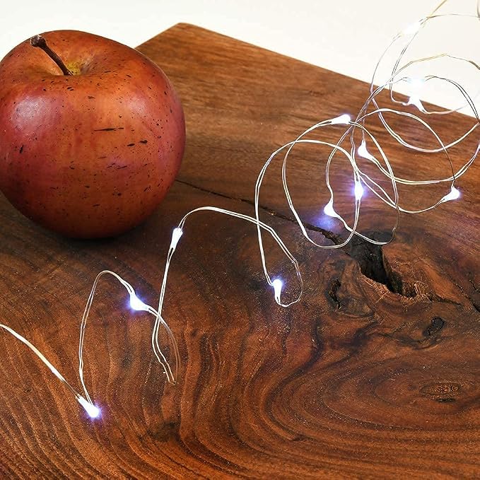 2 Pack Solar Powered Fairy String Lights Outdoor Waterproof 8 Modes Twinkle - Image 5