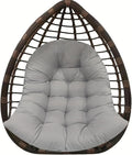 Thicken Egg Chair Cushion Replacement, Outdoor Hammock Swing Cushions by BCKNT