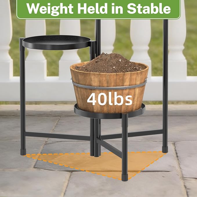 iDavosic.ly 3 Tier Large Plant Stand Indoor - Image 5