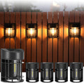 Solar Fence Lights, Upgrade Solar Deck Lights, Waterproof Solar Outdoor Lights by DOESLAG