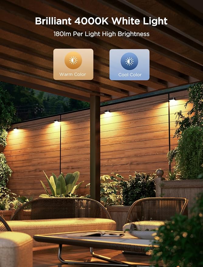 Govee Outdoor Deck Lights, RGBIC Outdoor Lights - Image 3