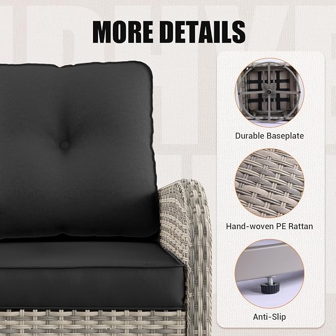 9-Piece Outdoor Patio Furniture Set - Image 9