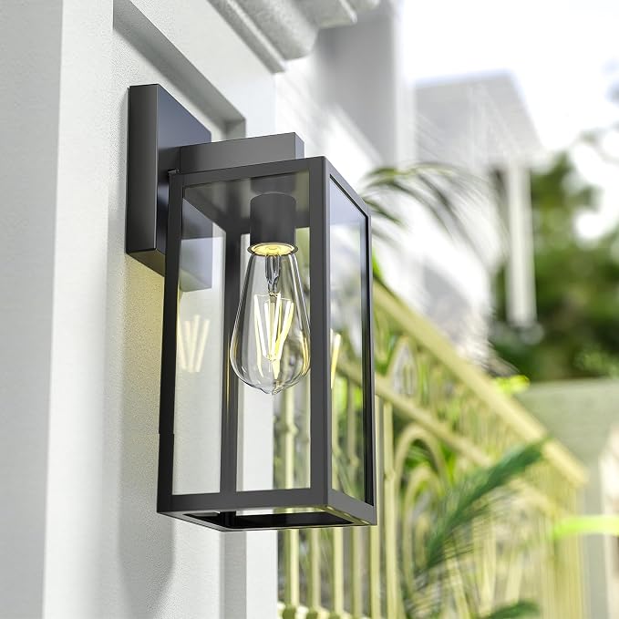 MAXvolador Outdoor Wall Sconce, Exterior Waterproof Wall Lantern Light Fixtures - Image 8