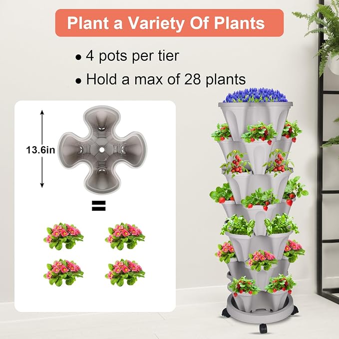 DUNCHATY Stackable Planter - Image 4