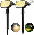 WELALO Solar Spot Lights Outdoor, Solar Landscape Spotlights, Solar Powered by WELALO