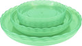 12Pcs Clear Plant Saucer, 6 8 10 Inch Durable Plastic Plant Tray, Round Plant by Lifecouldbesointeresting