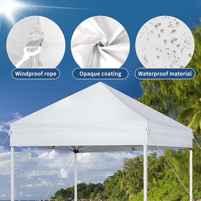 VINGLI 5x5 Pop Up Canopy Tent - Image 6
