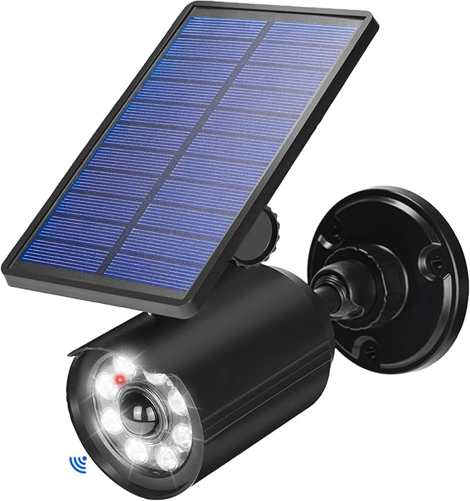 Solar Motion Lights Outdoor 2000LM Security Flood Lights IP67 Waterproof Spot by CAHOUGSMTSolarLights