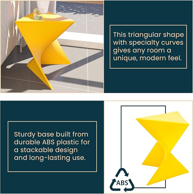 LeisureMod Modern Accent End Table - Image 5