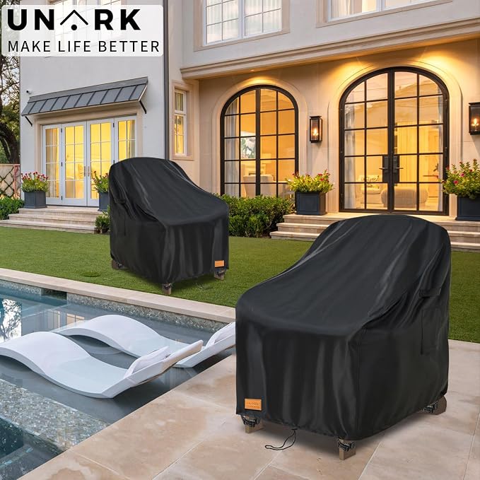 Outdoor Adirondack Chair Cover 2 Pack, Heavy Duty Patio Covers Waterproof - Image 6