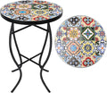 VCUTEKA Mosaic Outdoor Side Table by VCUTEKA