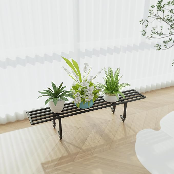 Zhongma One Tier Metal Plant Stand - Image 9
