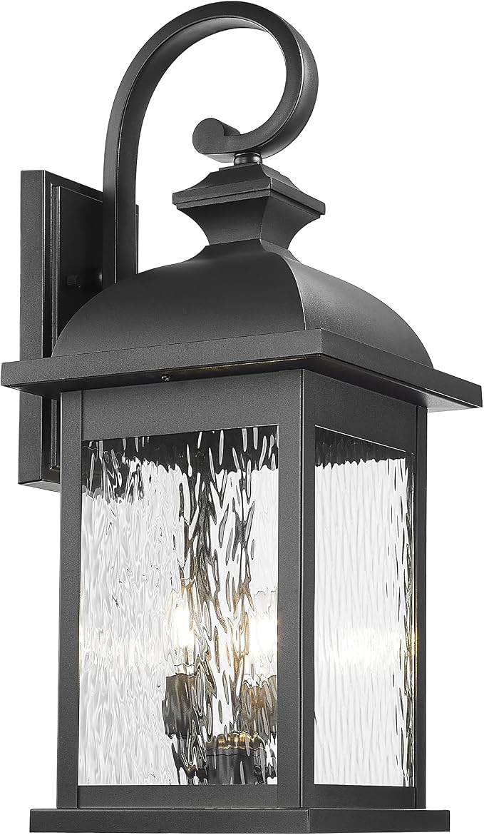 FEMILA 26" Outdoor Wall Light, Large Exterior Wall Lantern by FEMILA