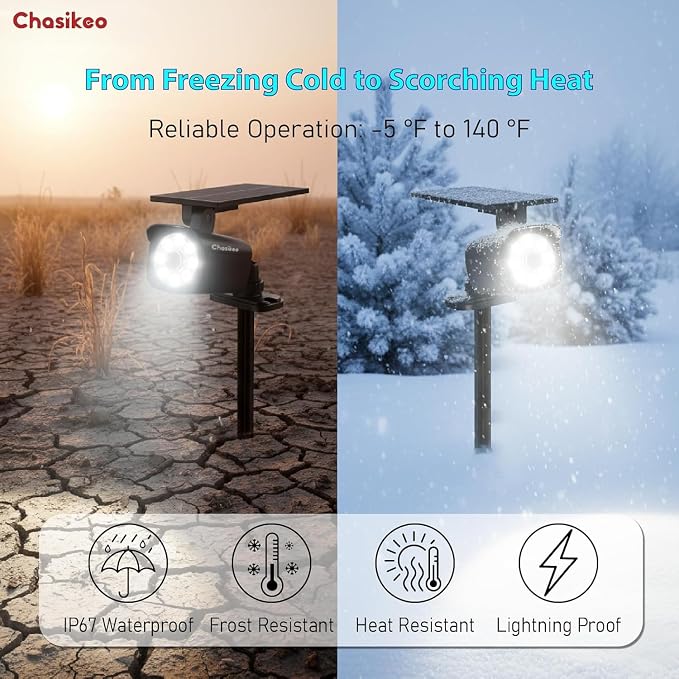 Solar Motion Light Outdoor, Solar Spotlight - Image 5