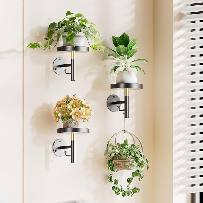 YUOROS 3 Pack Wall Plant Holder Wall Planters by YUOROS