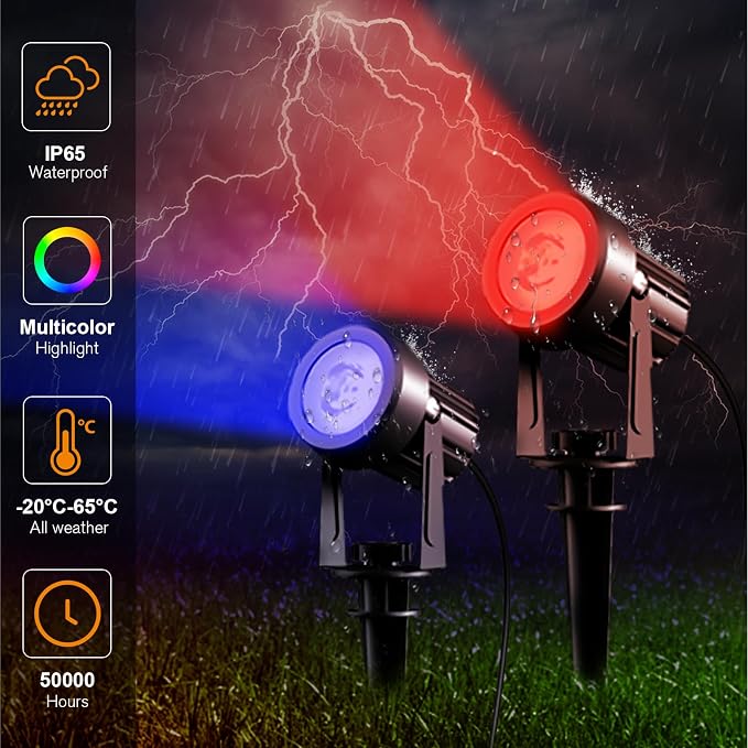 APONUO Solar Spot Lights - Image 4