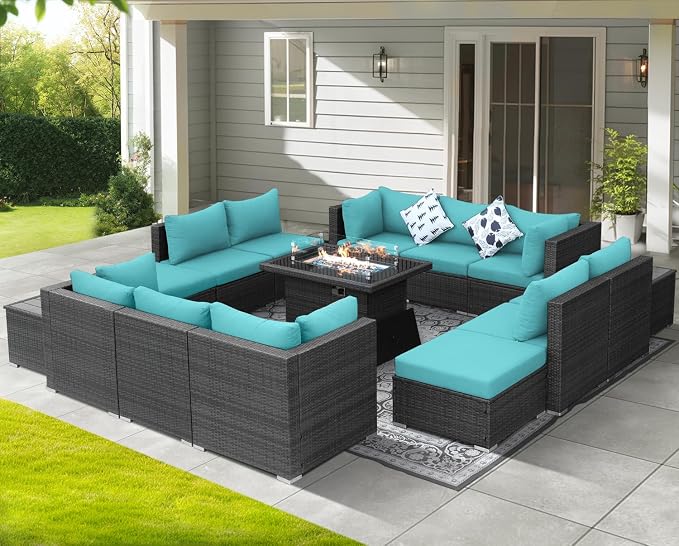 NICESOUL 15 Piece Outdoor Sectional - Image 3