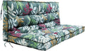 Outside Benches Cushion with Backrest, Thicken Waterproof Swing Cushions 2/3 by Unknown
