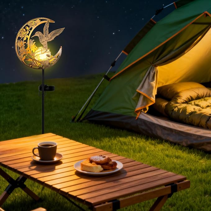 Solar Hummingbird Lights Outdoor Decor - Image 8