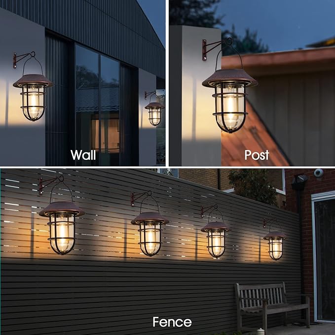 Upgrade Hanging Solar Outdoor Lights - Image 7