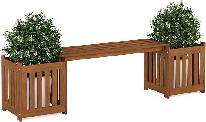 FURINNO FG19455 Tioman Hardwood Outdoor Lifestyle Flowerbox by Furinno-FitsYourSpaceFitsYourBudget