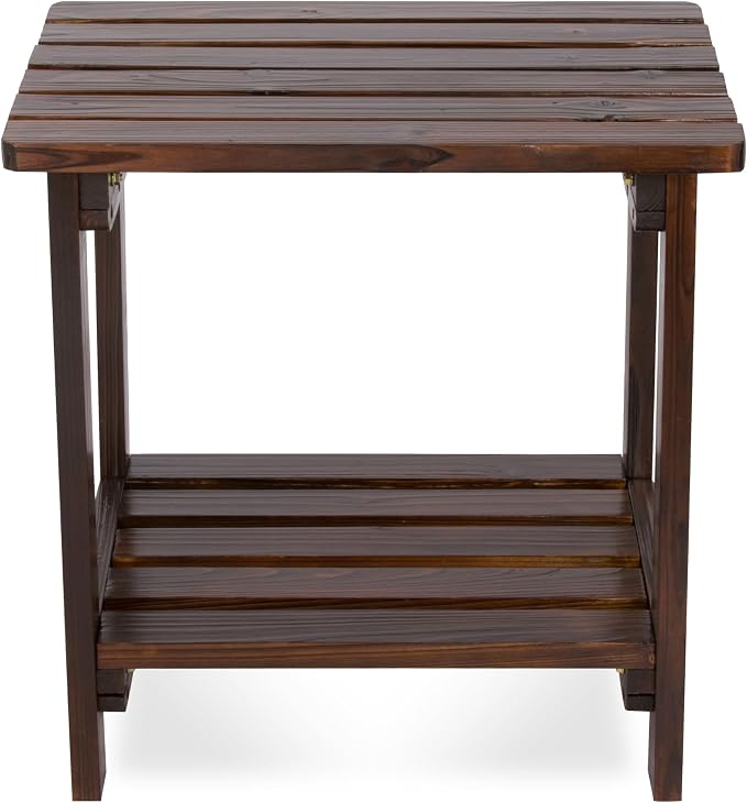 Shine Company Providence Rectangular Solid Wood Table, Outdoor Adirondack Small - Image 3