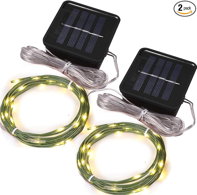 Magicnight Short Mini Garden Lights Solar Powered Waterproof Fairy Lights by MAGICNIGHT